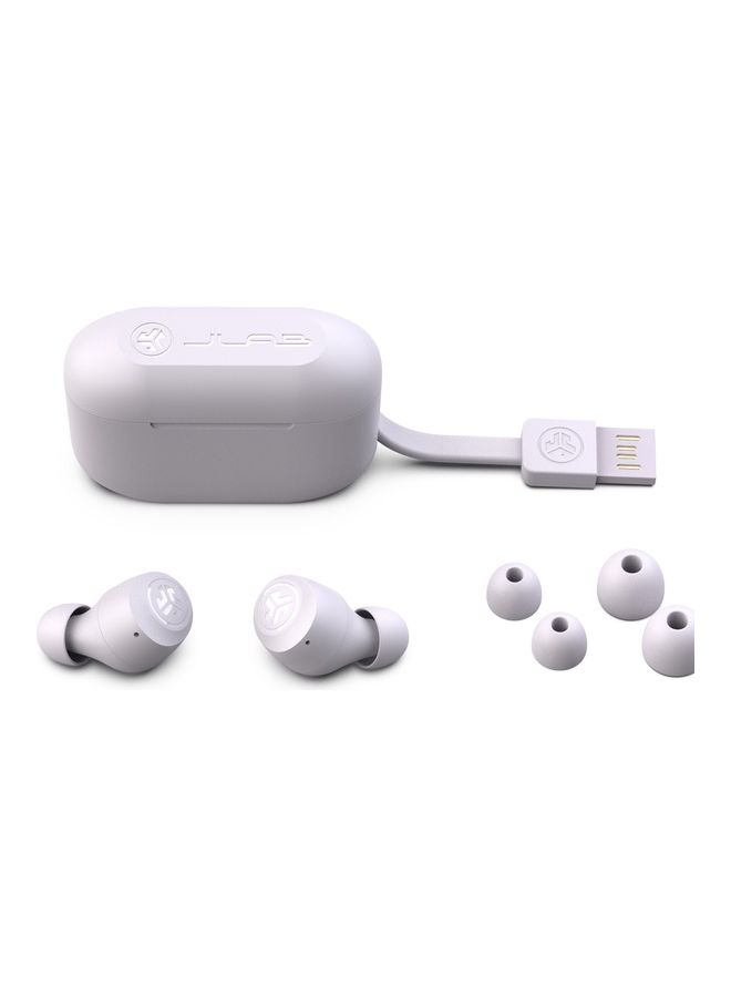 جيلاب سماعات إيربادز جو آير بوب لاسلكية حقيقية تعمل بتقنية البلوتوث مع علبة شحن لون أبيض - Image 2