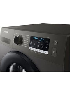 Samsung 8Kg Front Load Washing Machine, 1400 RPM With Eco Bubble Hygiene Steam, Digital Inverter Technology, International Specs 8 kg WW80TA046AXI Silver  - Image 3