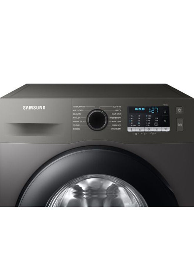 Samsung - 8Kg Front Load Washing Machine, 1400 RPM With Eco Bubble Hygiene Steam, Digital Inverter Technology, International Specs 8 kg WW80TA046AXI Silver - Image 1