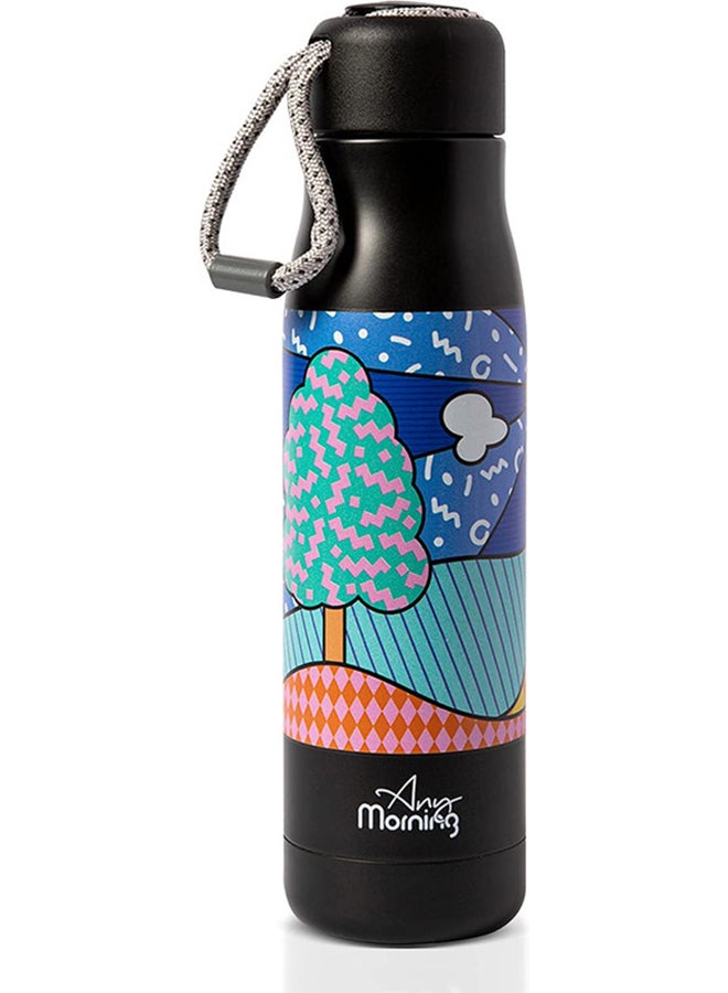 Any Morning Any Morning Stainless Steel Travel Coffee Thermos, Coffee Tumbler, Double Wall Vacuum Insulated Travel Mug, Leak Proof, Spill Proof, Insulated Tumblers for Hot and Cold Drinks Multicolour 600ml  - Image 1