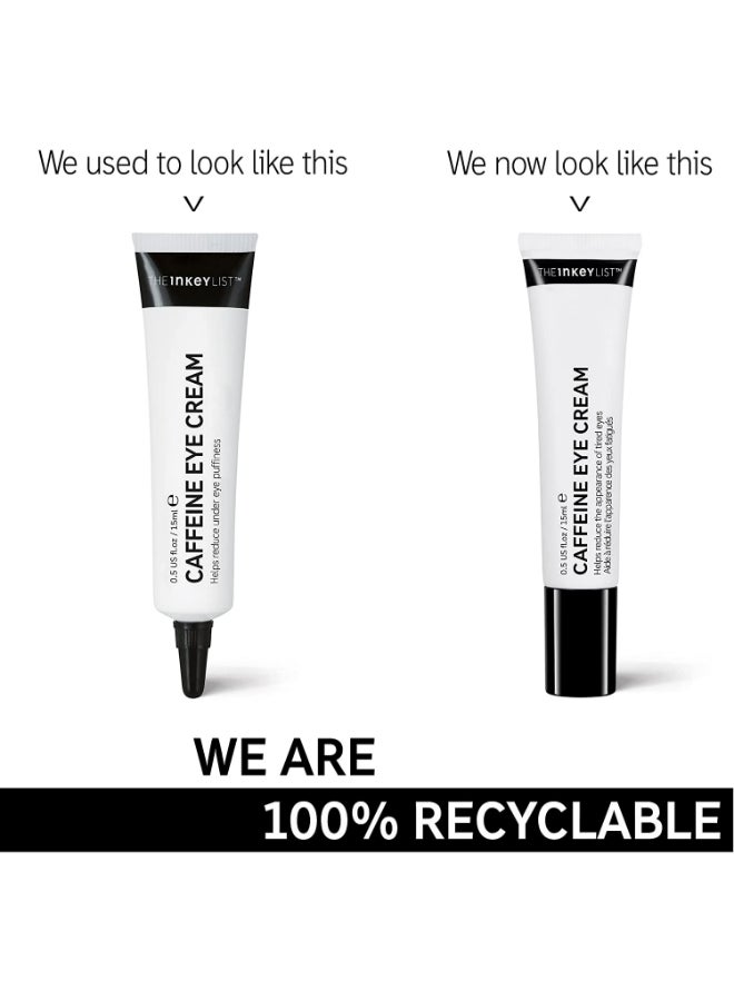 The Inkey List - Caffeine Eye Cream White 15ml - Image 1