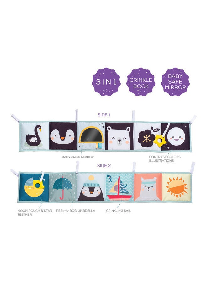 Taf Toys North Pole Two Sided Activity Book  - Image 2