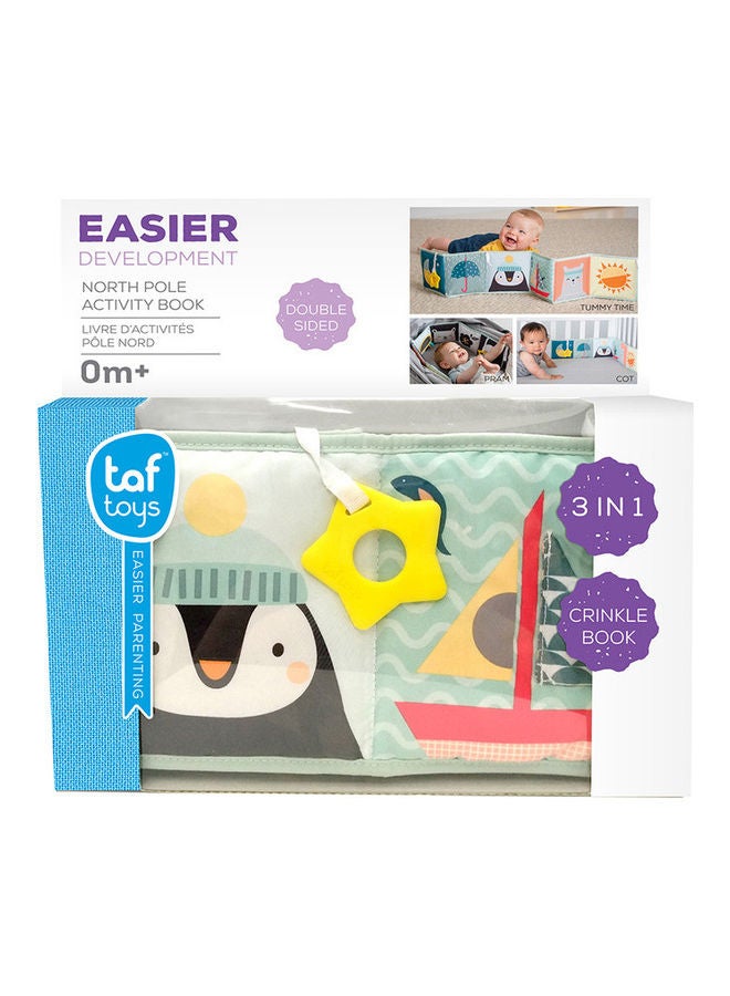 Taf Toys North Pole Two Sided Activity Book  - Image 3