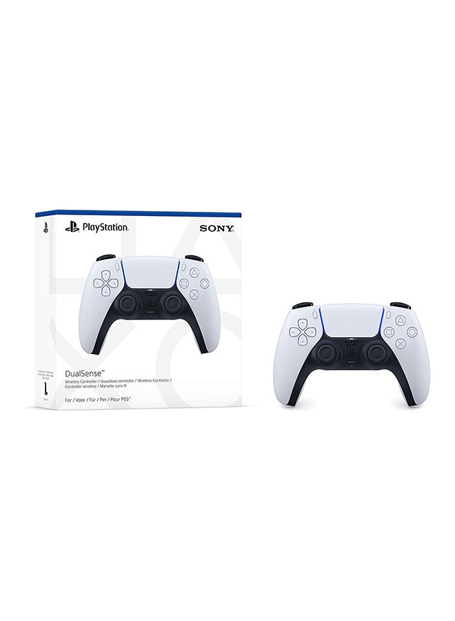 Sony - PlayStation 5 - DualSense Wireless Controller - White (UAE Version) - Image 1