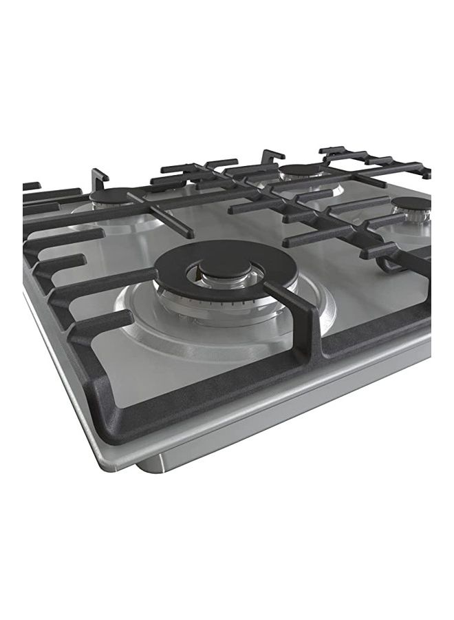 Gorenje 60 cm Gas Hob, One hand Ignition, Cost Iron Pan Support, Made In Slovenia GW642ABX Stainless Steel - Image 5