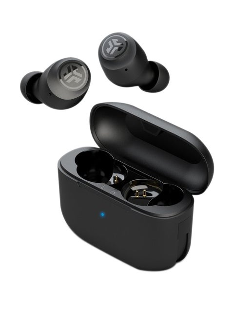 Go Air Pop True Wireless Bluetooth Earbuds With Charging Case Black