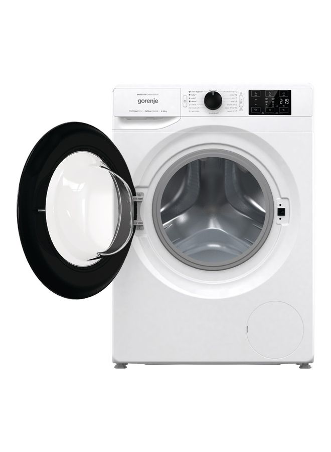 Gorenje Fully Automatic Front Load Washing Machine, 16 Programs, Energy And Water Efficient, Stain Removal System, 1400 RPM, 1 Year Warranty 10 kg WNEI14BS White  - Image 1