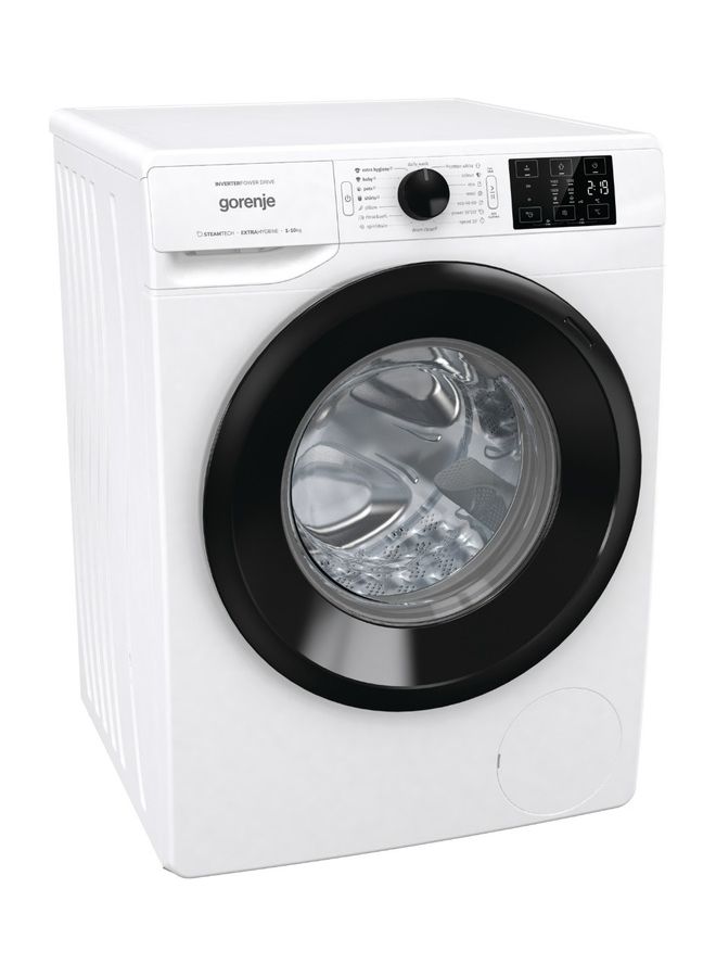 Gorenje Fully Automatic Front Load Washing Machine, 16 Programs, Energy And Water Efficient, Stain Removal System, 1400 RPM, 1 Year Warranty 10 kg WNEI14BS White  - Image 2