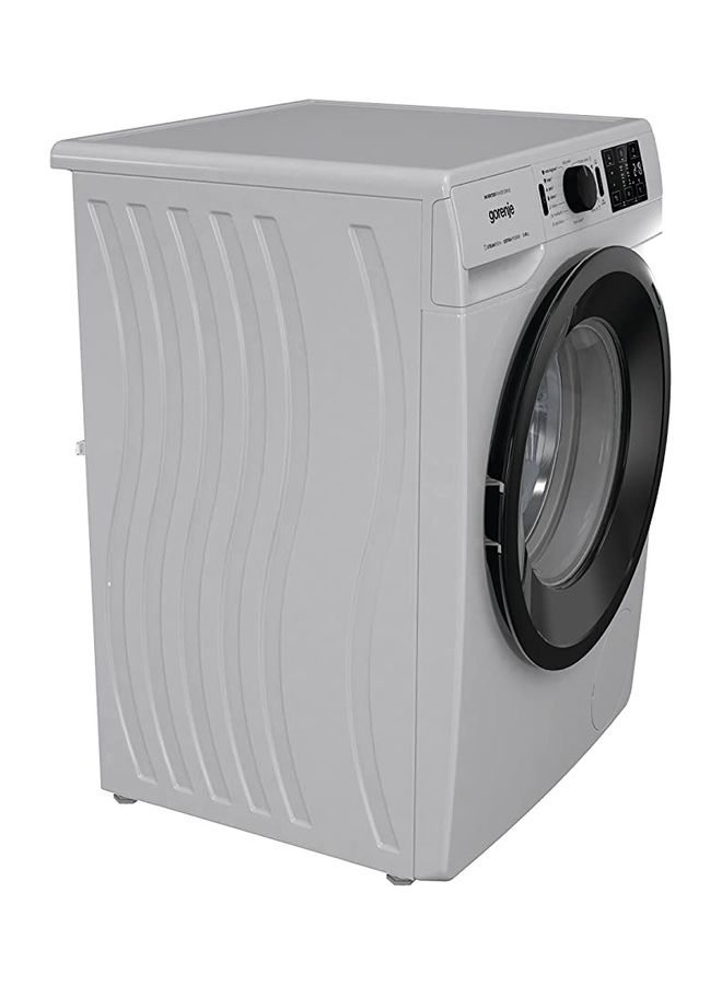 Gorenje - Fully Automatic Front Load Washing Machine, 16 Programs, Energy And Water Efficient, Wave Drum, 1400 RPM, Made In Slovenia, 1 Year Warranty 8 kg 1900 W WNEI84AS/A Silver - Image 1