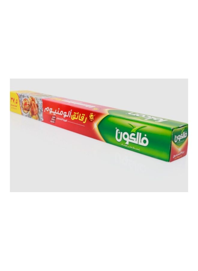 Falcon - Aluminium Foil 37.5 Sq Feet Green/Red 45cm - Image 1