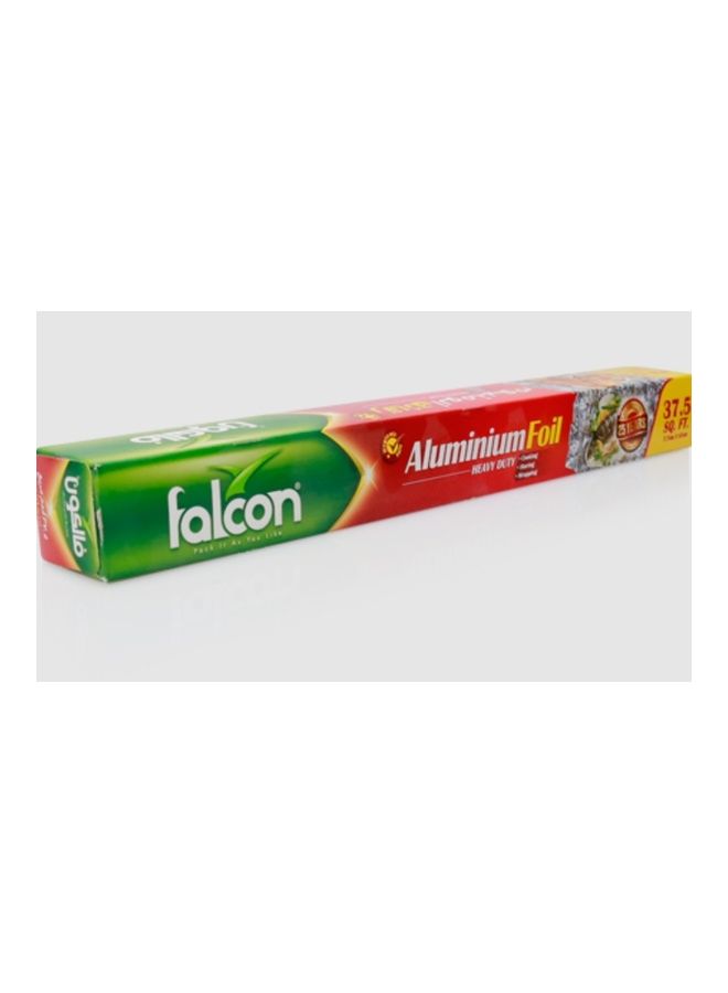 Falcon - Aluminium Foil 37.5 Sq Feet Green/Red 45cm - Image 1