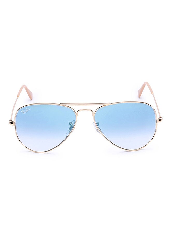 Ray-Ban Men's UV Protection Aviator Sunglasses - RB3025 - Lens Size: 58 mm - Gold  - Image 2