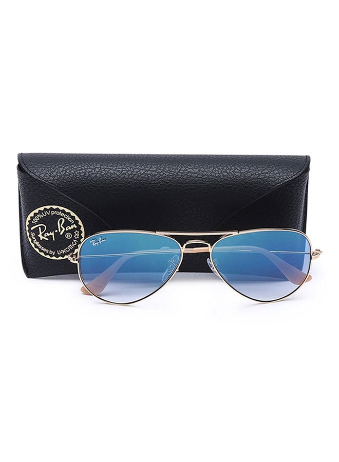 Ray-Ban Men's UV Protection Aviator Sunglasses - RB3025 - Lens Size: 58 mm - Gold  - Image 3