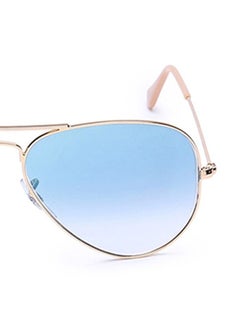 Ray-Ban Men's UV Protection Aviator Sunglasses - RB3025 - Lens Size: 58 mm - Gold  - Image 5