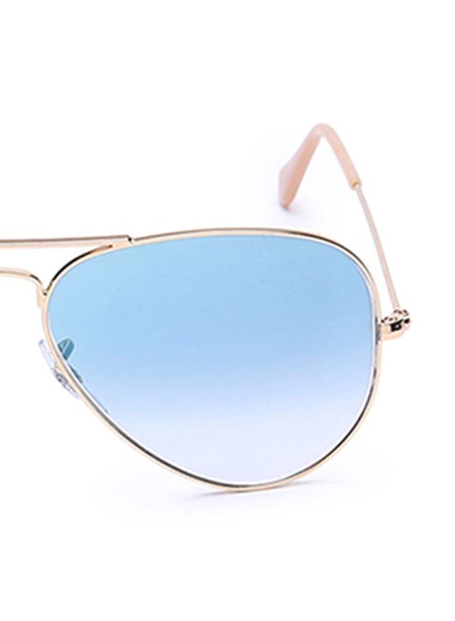 Ray-Ban Men's UV Protection Aviator Sunglasses - RB3025 - Lens Size: 58 mm - Gold  - Image 5