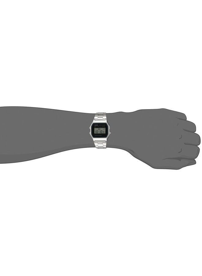 CASIO - Women's Vintage Series Water Resistant Digital Watch A158WA-1 - Image 1