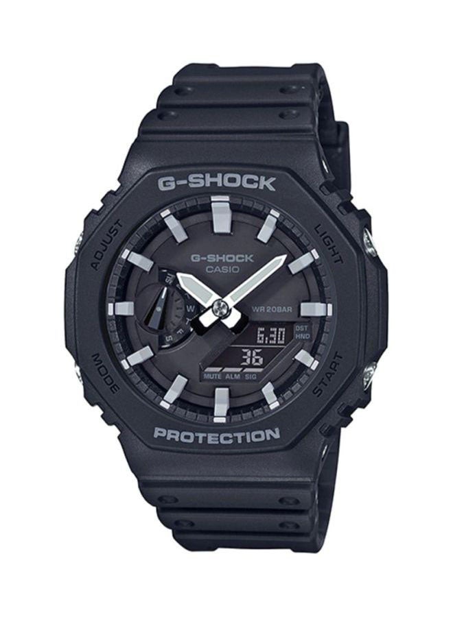 G-SHOCK Men's Water Resistant Analog/Digital Watch GA-2100-1ADR  - Image 1