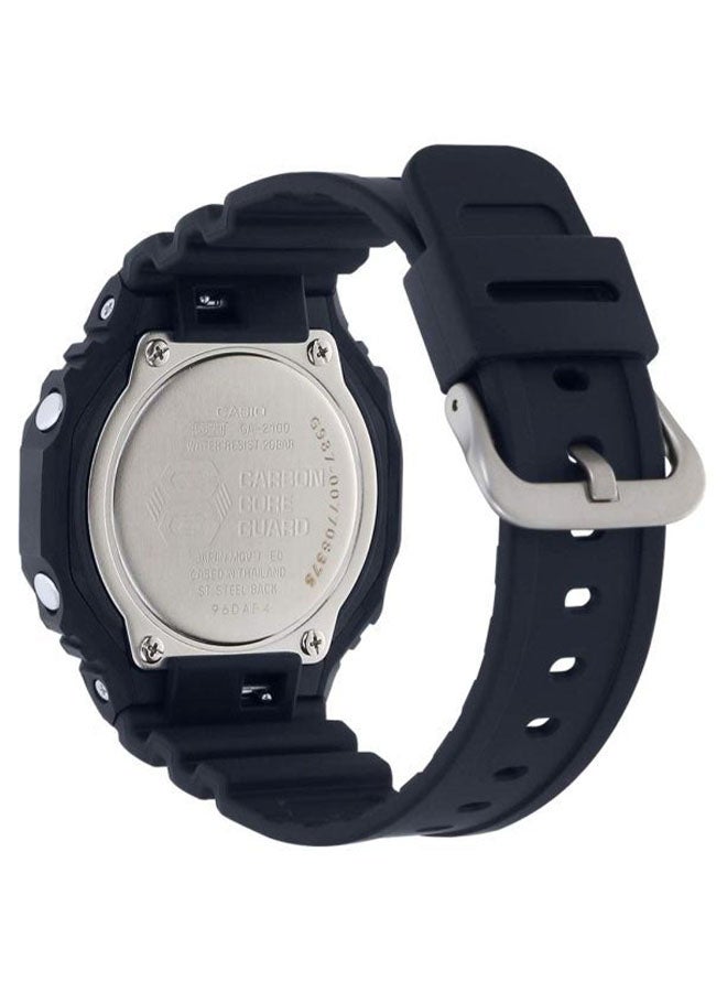 G-SHOCK Men's Water Resistant Analog/Digital Watch GA-2100-1ADR  - Image 5