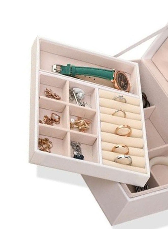 East Lady - Organizer for Earring Rings Necklace Jewelry Holder Case Box - Image 1