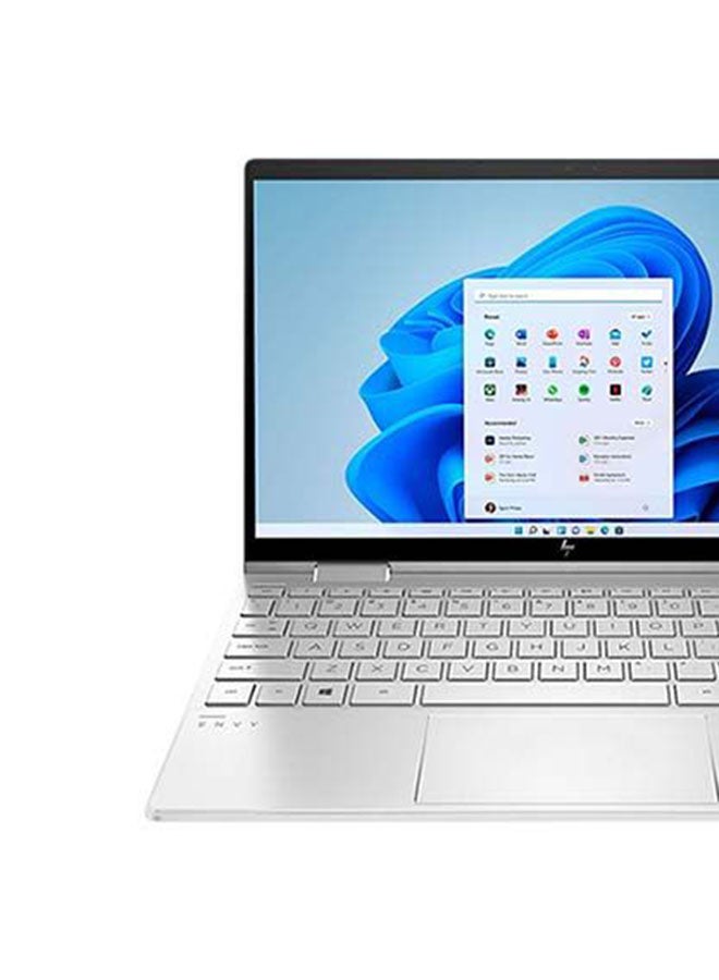 HP - Envy x360 Convert 13m-bd1033dx With 13.3-Inch FHD UWVA OLED Display, Core i7-1195G7 Processer / 8GB RAM / 512GB SSD / Intel Iris Xe Graphics / Windows 11 / /International Version English Silver - Image 1