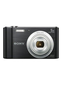 Cyber-shot DSC-W800 Point And Shoot Camera 20.1MP 5x Zoom Black