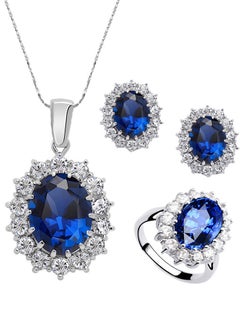 Blue/Silver/Clear