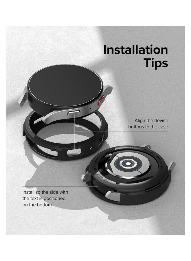 Ringke Air Sport Series Slim Case Cover Power Share Compatible For Samsung Galaxy Watch 5 40mm Black - Image 3