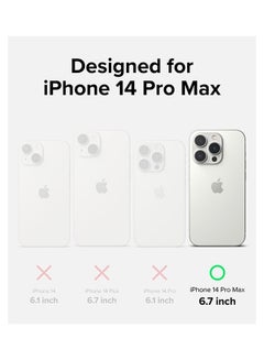 Ringke Silicone Lightweight Flexible Scratch Resistant Soft Microfiber Full-Body Protective Phone Cover For iPhone 14 Pro Max Stone  - Image 2