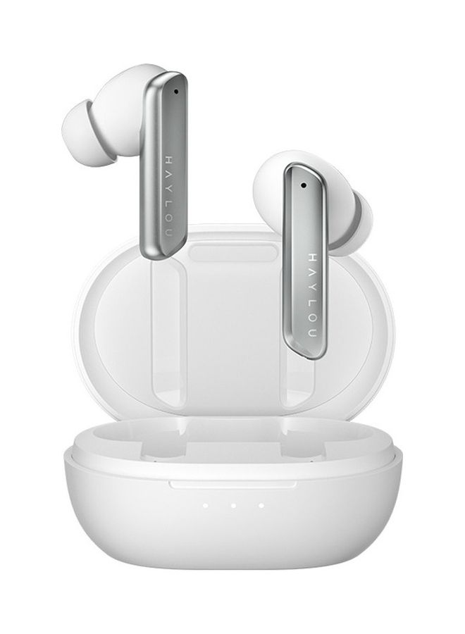 Haylou W1 True Wireless Earbuds Qualcomm 3040 Chip 20h Battery Life Dynamic Driver aptX Adaptive Codec IPX4 Water-Resistant Bluetooth 5.2 White - Image 1