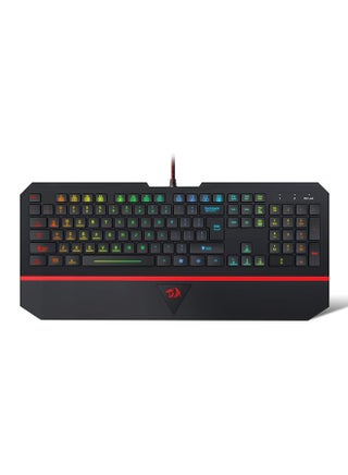 لوحة مفاتيح الألعاب الصامتة K502 RGB مع 12 مفتاحًا للوسائط المتعددة ولون إضاءة خلفية قابل للتحويل - v1665038916/N28864995A_1