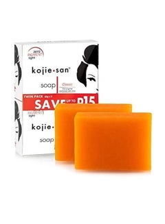 kojie.san 2-Piece Skin Lightening Kojic Acid Soap Set 2 x 65grams  - Image 1