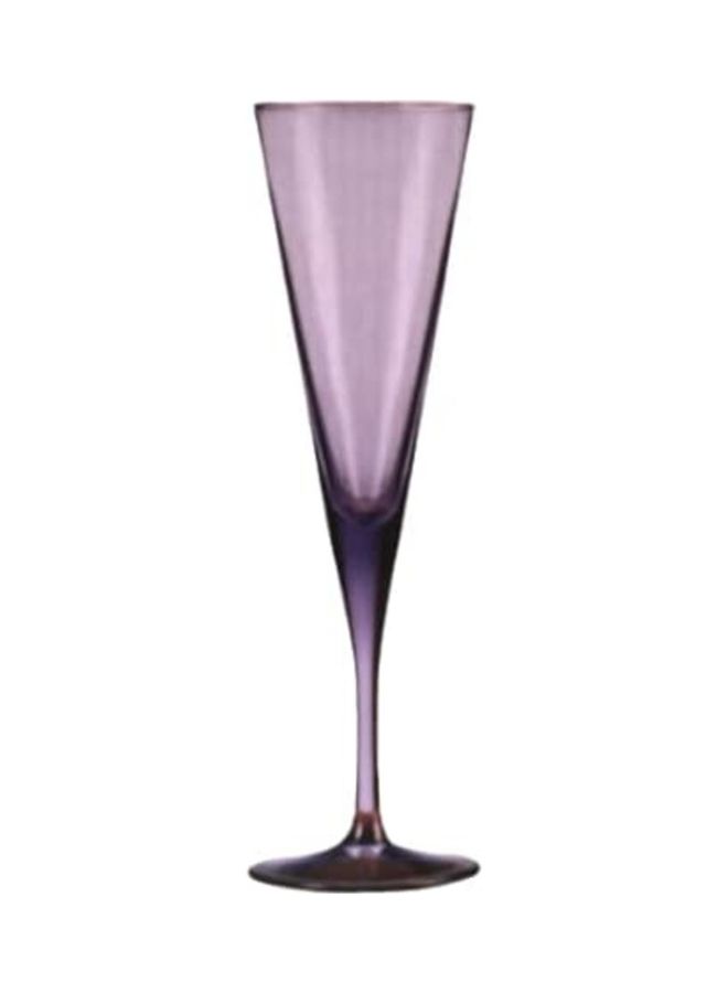 Pasabahce - Set Of 6 Colored Glass Cups Turkish Made Purple 150ml - Image 1