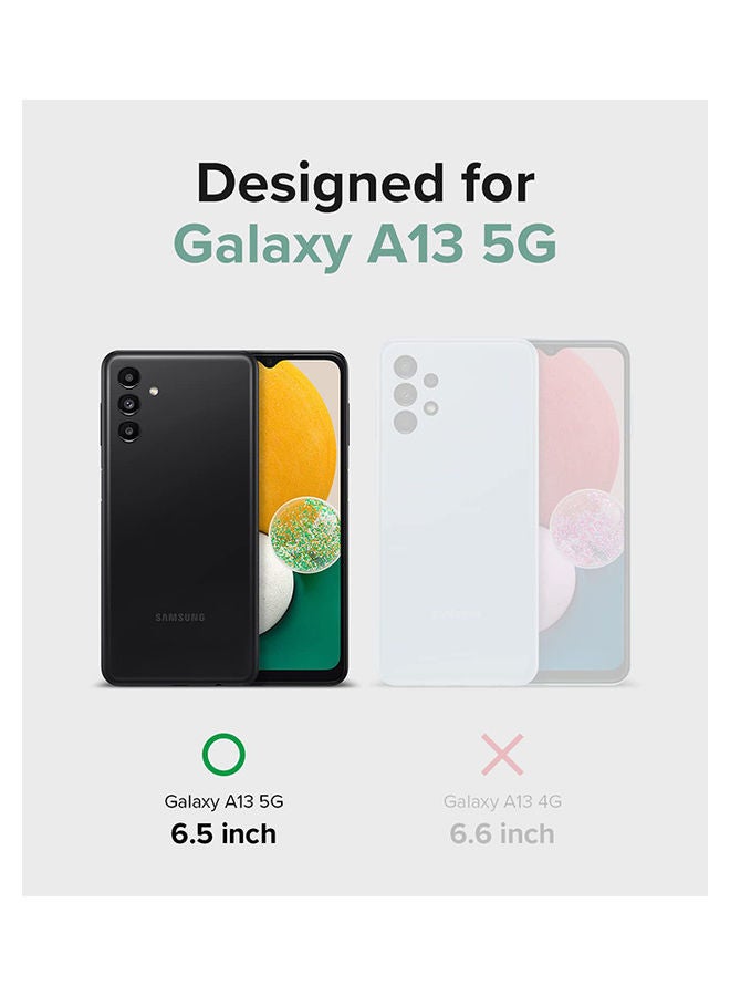 Ringke Fusion Transparent Thin Hard Back Heavy Duty Shockproof TPU Bumper Case For Samsung Galaxy A13 5G Matte Clear - Image 2