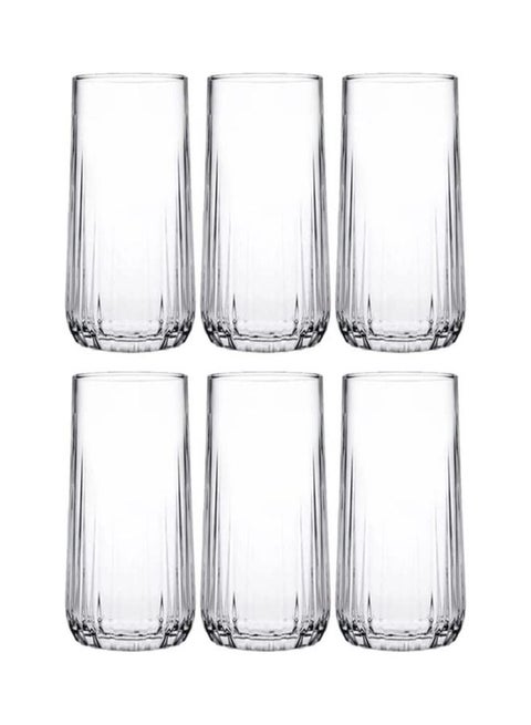 Nova Drink Cup Set with Water and Juices, 6 Coun Clear