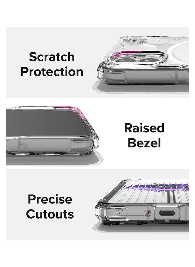 Ringke Fusion-X Case For Nothing Phone Hard Back Heavy Duty Shockproof Bumper Phone Cover Clear - Image 3