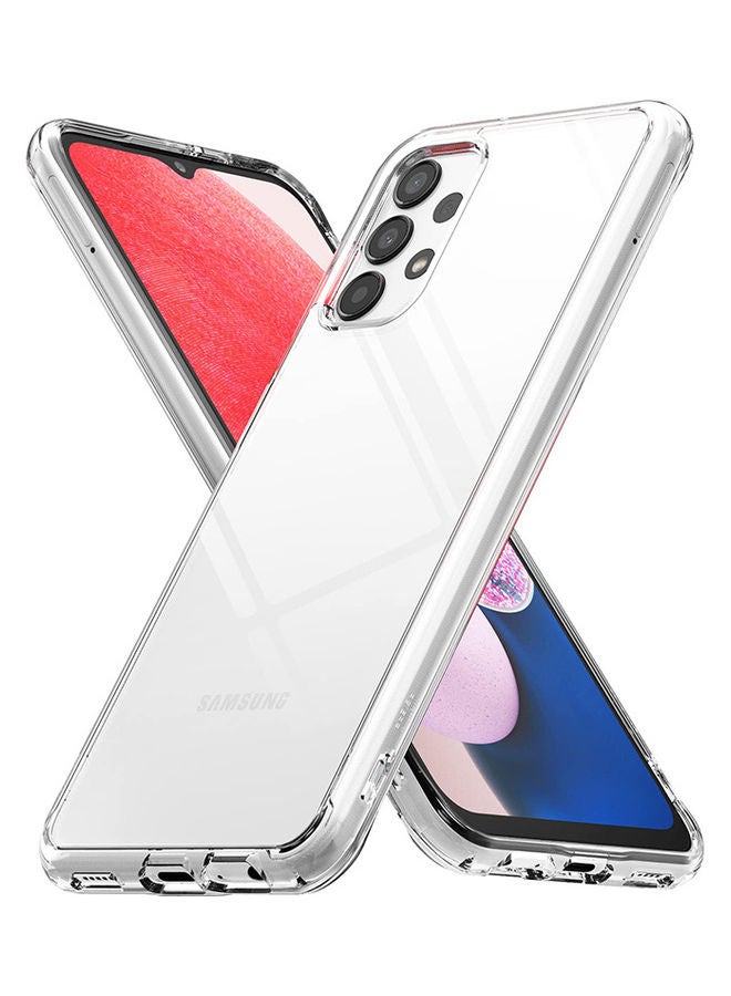 Ringke Fusion Thin Hard Back Heavy Duty Shockproof TPU Bumper Case For Samsung Galaxy A13 4G LTE Clear Clear - Image 1