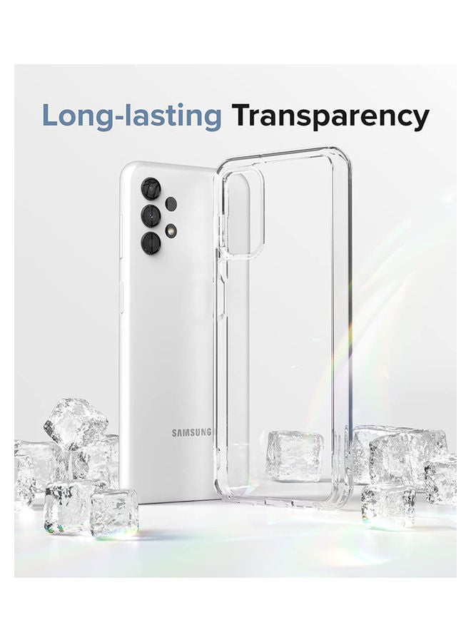 Ringke Fusion Thin Hard Back Heavy Duty Shockproof TPU Bumper Case For Samsung Galaxy A13 4G LTE Clear Clear - Image 3