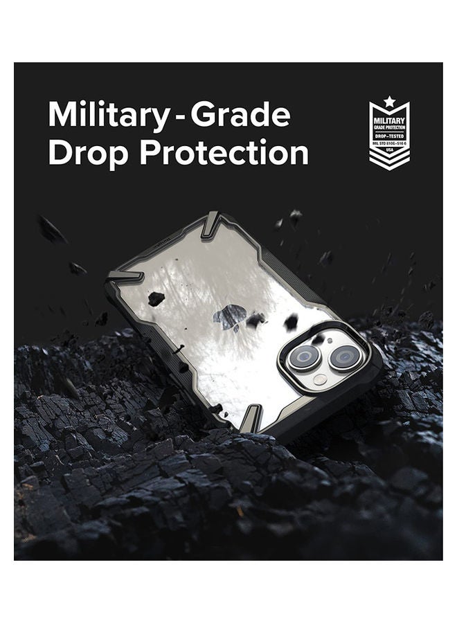 رينجك غطاء حماية واقٍ فيوجن إكس صلب من الخلف عالي التحمل بمصد مضاد للصدمات ومتقدم من البولي يوريثان الحراري لهاتف آيفون 14 أسود - Image 5