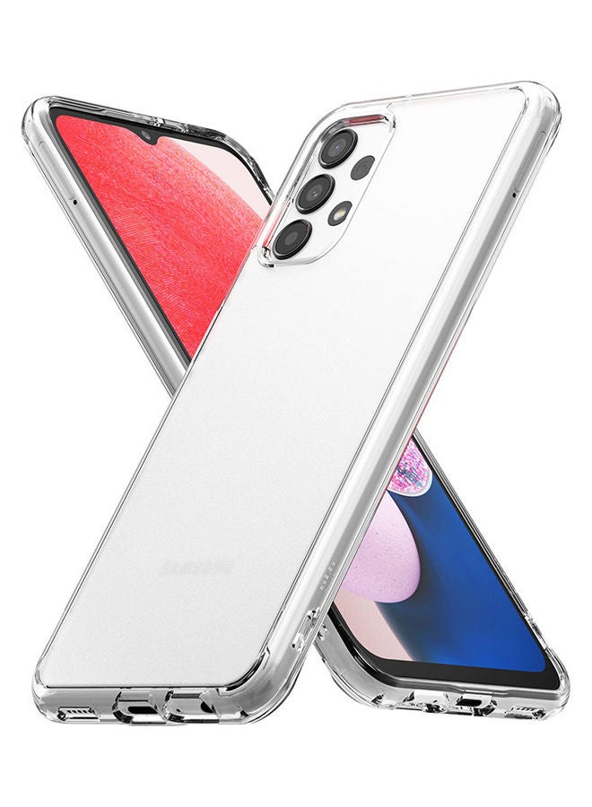 Ringke Fusion Transparent Thin Hard Back Heavy Duty Shockproof TPU Bumper Case For Samsung Galaxy A13 4G LTE Matte Clear - Image 1