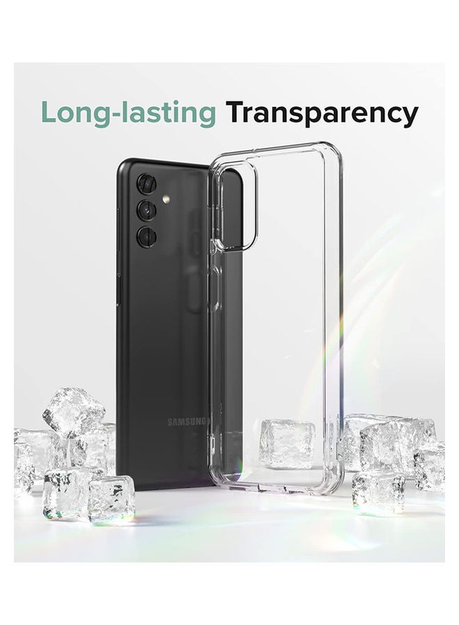 Ringke Fusion Transparent Thin Hard Back Heavy Duty Shockproof TPU Bumper Case For Samsung Galaxy A13 5G Clear - Image 3