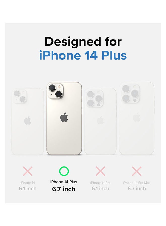 Ringke Air-S Series Thin Flexible Shockproof Slim TPU Lightweight Cover Anti-Slip For iPhone 14 Plus Glitter Clear  - Image 2