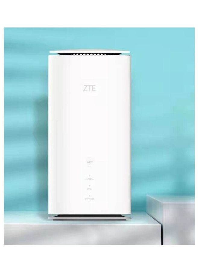 ZTE - MC8020 5G Modem CPE WiFi 6 Dual Band 5400Mbps Wireless Router White - Image 1