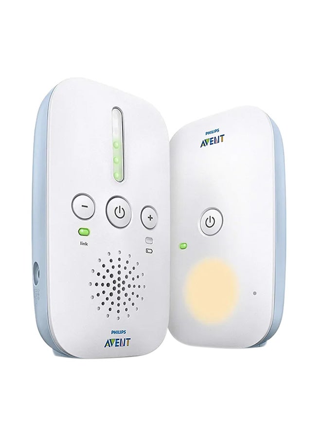 PHILIPS AVENT Dect Baby Safety Monitor, SCD503 - White/Blue  - Image 1