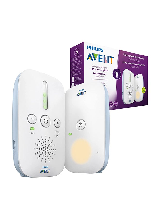 PHILIPS AVENT Dect Baby Safety Monitor, SCD503 - White/Blue  - Image 2