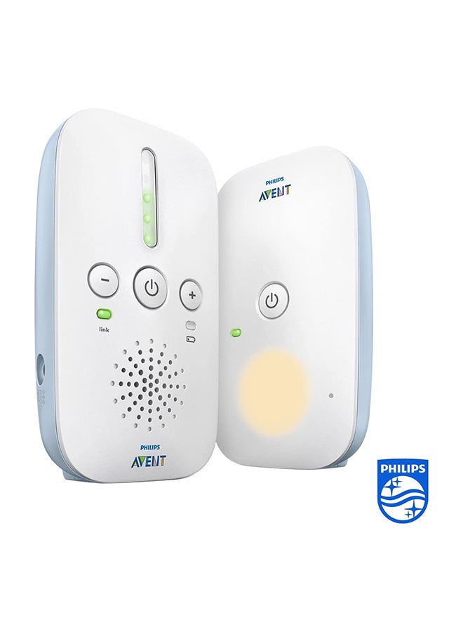 PHILIPS AVENT Dect Baby Safety Monitor, SCD503 - White/Blue  - Image 4