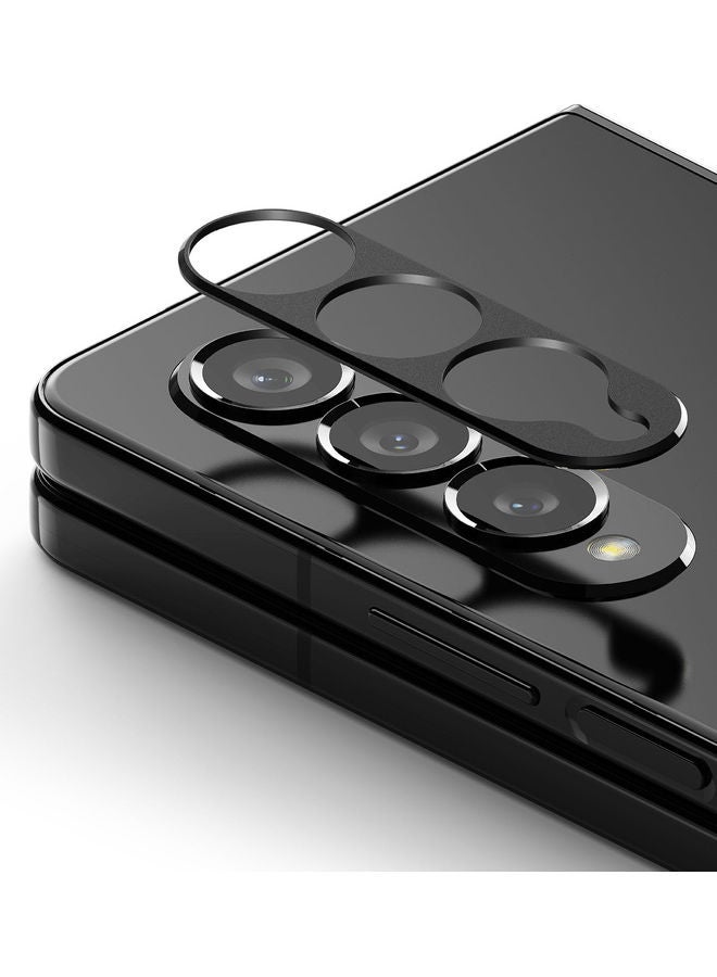 Ringke Camera Styling Aluminium Frame Camera Lens Protector Tough Protective Phone Cover Sticker For Samsung Galaxy Z Fold 4 Black  - Image 1