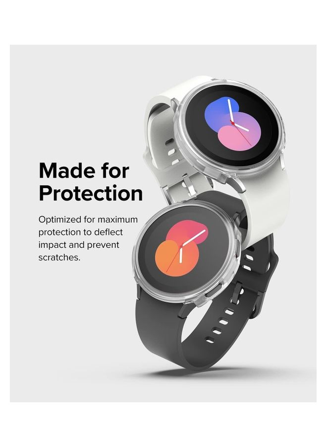 رينجك غطاء حماية رفيع من سلسلة آير سبورتس بتصميم متوافق مع تقنية باور شير لساعة جالاكسي ووتش 5 مقاس 40 مم شفاف - Image 4