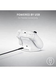 ريزر Universal Quick Charging Stand for Xbox - Robot White - Charging Stand for Xbox, Xbox Series X|S and Xbox One Elite Controller - RC21-01750300-R3M1  - Image 2