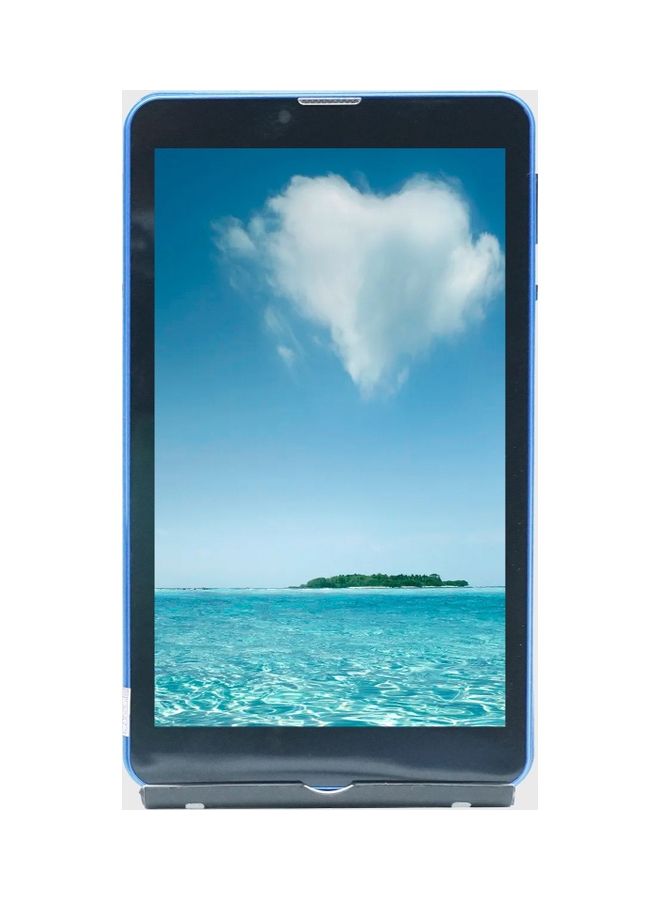 أتتش - تابلت ذكي 5G مقاس 7 بوصات S14 يعمل بنظام Android 10.0 ثنائي شريحة الاتصال مع ذاكرة وصول عشوائي 3 جيجابايت وذاكرة قراءة فقط 32 جيجابايت وحدة معالجة مركزية رباعية النواة وبلوتوث وواي فاي كمبيوتر (أزرق) - Image 1