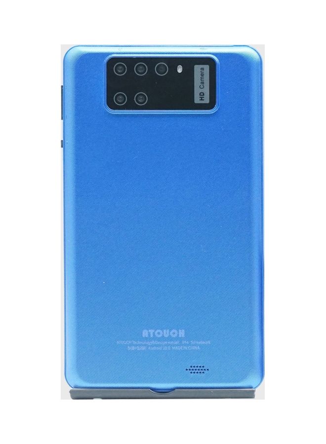 أتتش - تابلت ذكي 5G مقاس 7 بوصات S14 يعمل بنظام Android 10.0 ثنائي شريحة الاتصال مع ذاكرة وصول عشوائي 3 جيجابايت وذاكرة قراءة فقط 32 جيجابايت وحدة معالجة مركزية رباعية النواة وبلوتوث وواي فاي كمبيوتر (أزرق) - Image 1